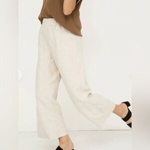 Elizabeth Suzann L-T Florence trousers - midweight linen